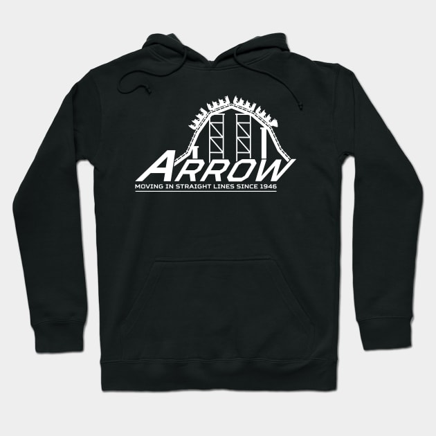 Arrow - Moving in Straight Lines Hoodie by JFells